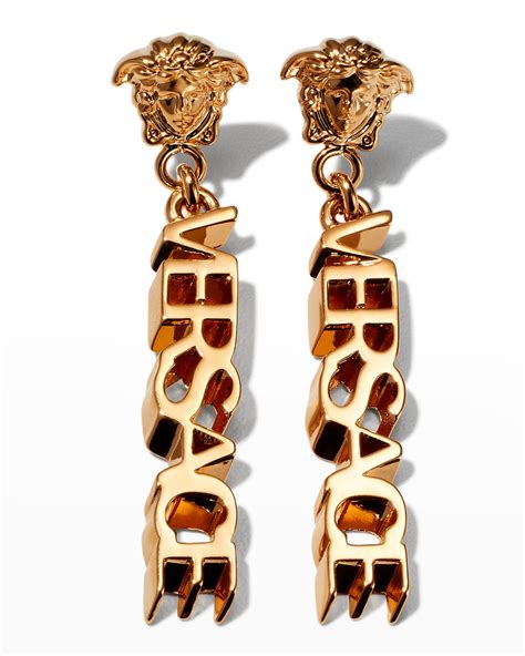 versace earrings.